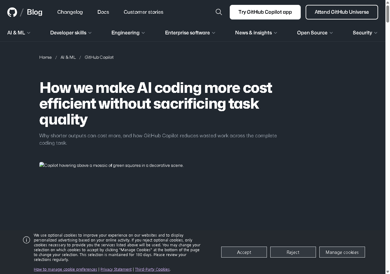 How we make AI coding more cost efficient without sacrificing task quality