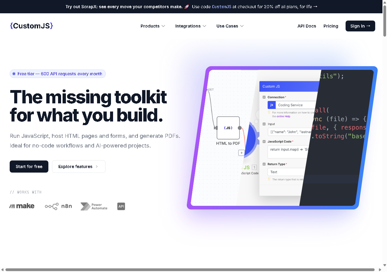 CustomJS
