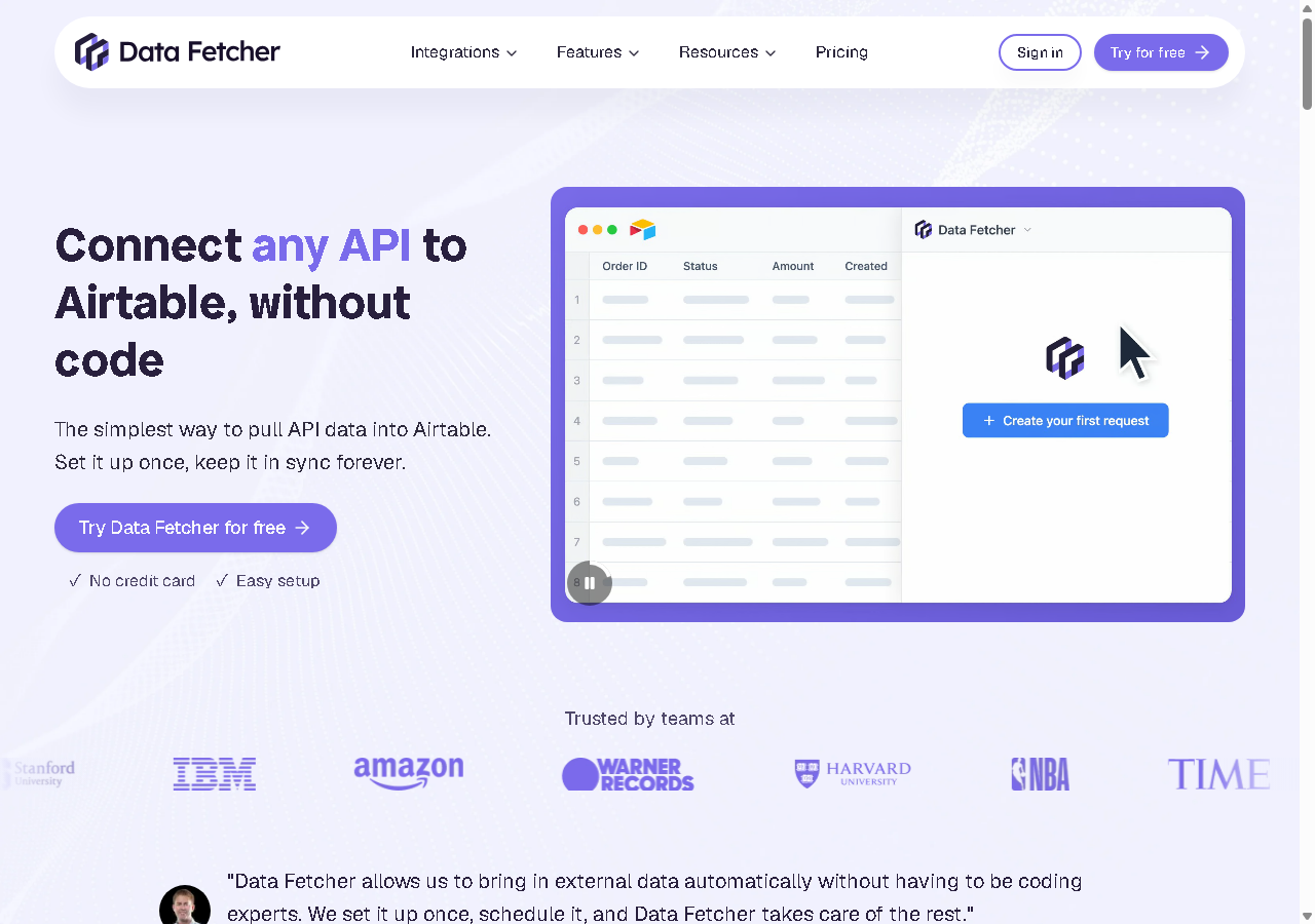 Data Fetcher