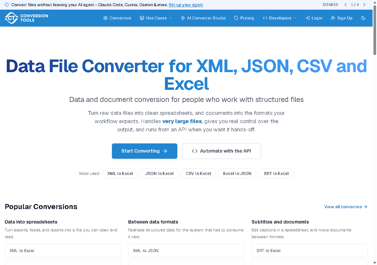 Conversion Tools